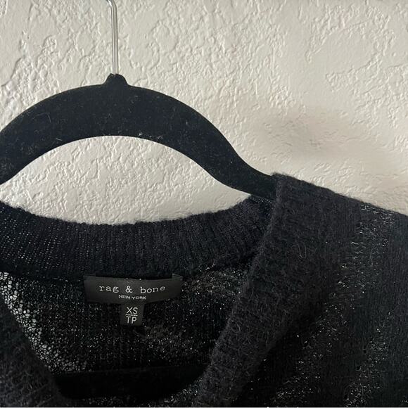 Rag & Bone Germain Zebra Crewneck Sweater - Picture 4 of 7